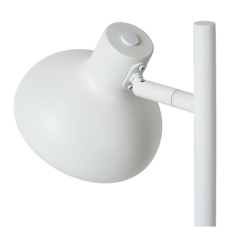 Lucide SENSAS - Stolná lampa - Ø 18 cm - 1xES111 - Biela